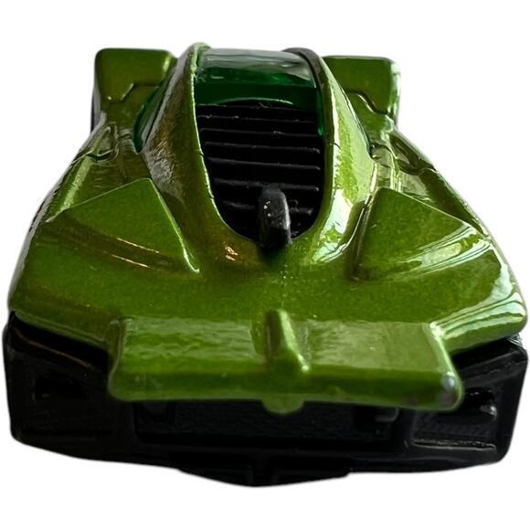 2001 Hot Wheels Spectraflame II Green Side Draft Car - Picture 5 of 8